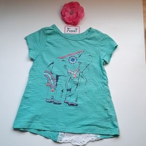 Falls Creek Turquoise T-shirt for girls Size 4T